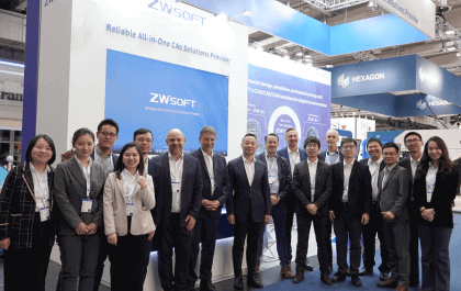 ZWSOFT Showcased Latest All-in-One CAx Solutions at Hannover Messe 2023